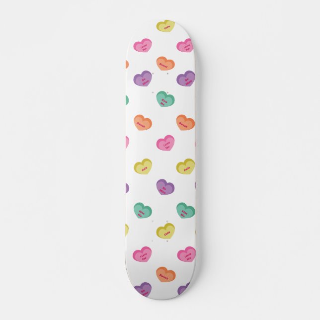 Candy Heart Skateboard Deck (Front)