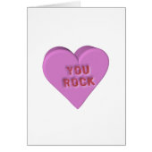 Candy Heart "YOU ROCK" (Front)
