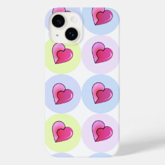 Candy Hearts Case-Mate iPhone 14 Case