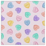 Candy Hearts Fabric