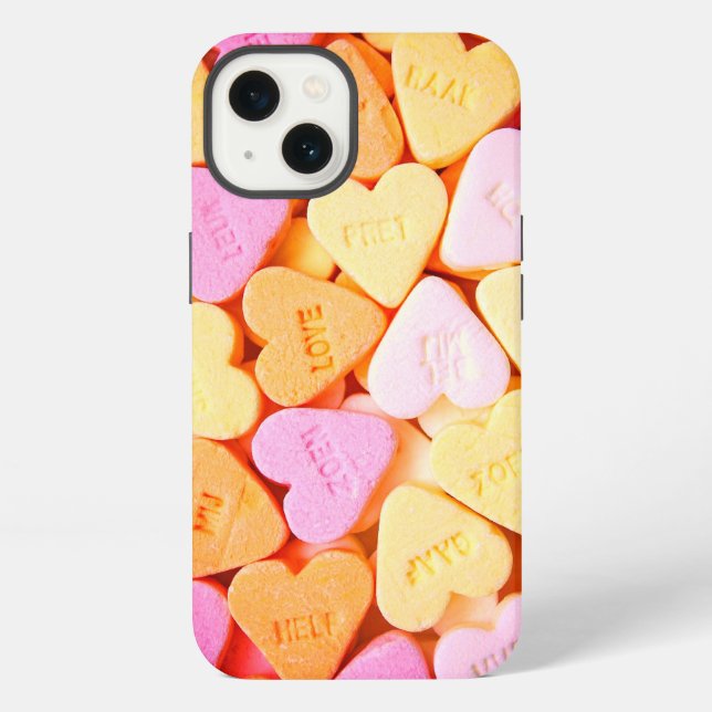 Candy, Hearts Iphone Case (Back)