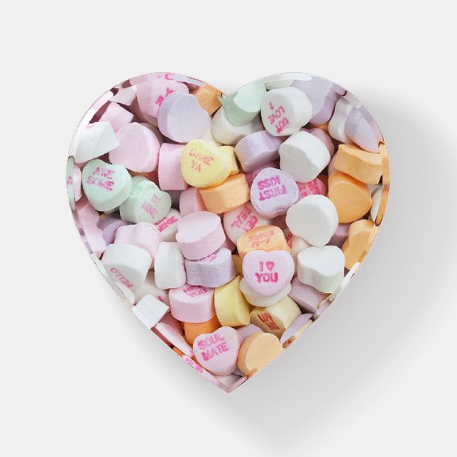 Candy Hearts PaperWeight (Front)