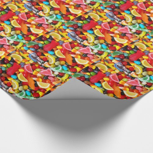 Candy Heaven _ Write Your Own Text Wrapping Paper