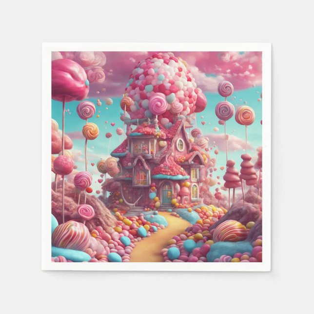 Candy house  napkins (Front)