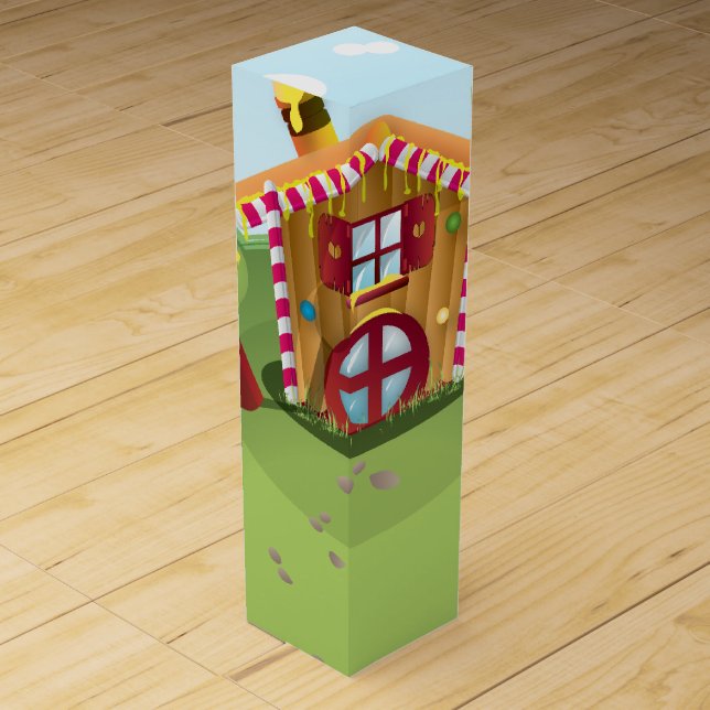 Candy House on the Hill Wine Gift Box (Front)