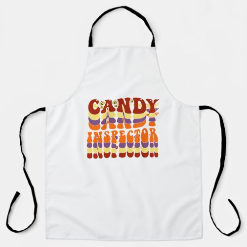 Candy Inspector  Halloween Apron