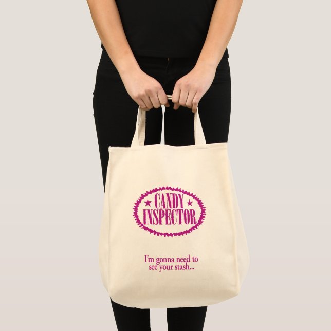 Candy Inspector Tote Bag (Front (Product))