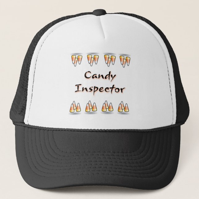 Candy Inspector Trucker Hat (Front)