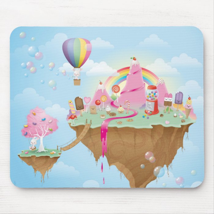 Candy Island Mouse Pad