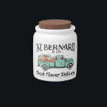 Candy Jar<br><div class="desc">Candy Jar with Saint Bernard design St Bernard & Co from Brenda Lee and Company</div>