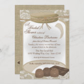 Candy Jar and Chocolates Bridal Shower Invitation (Front/Back)