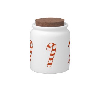 Candy Jar - Candy Canes