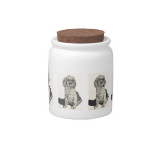 Candy Jar Cocker Spaniel Dog