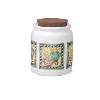 CANDY JAR - COOL BEANS! COFFEE ART