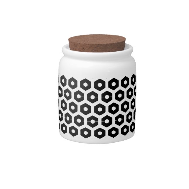 Candy Jar - Hexagons (Front)