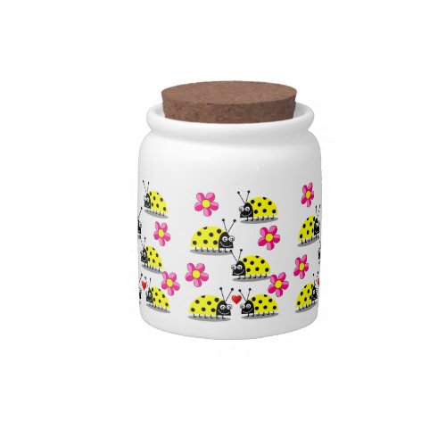 Candy Jar Lady Bug