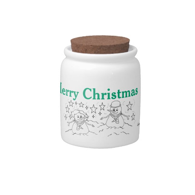 Candy Jar : Merry Christmas (Front)
