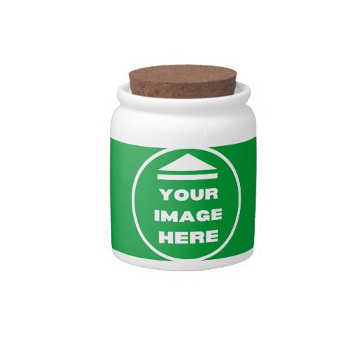 Candy Jar _ Personalized _ Add Image  Text 