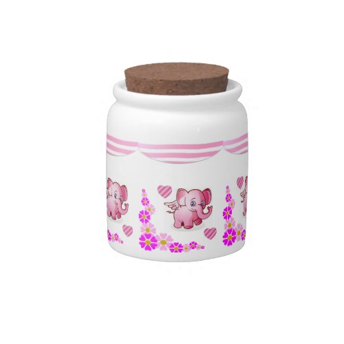 Candy Jar Pink Pig