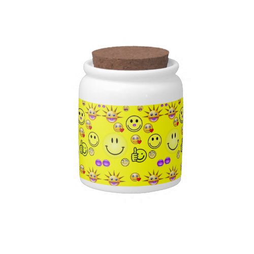 Candy Jar Yellow