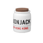 UnionJack  Candy Jars