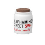 clapham high street  Candy Jars