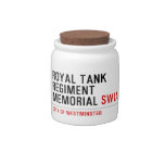 royal tank regiment memorial  Candy Jars