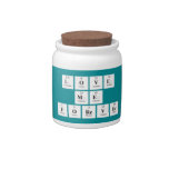 love
 me
 forever  Candy Jars