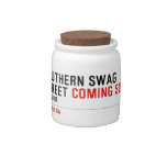 SOUTHERN SWAG Street  Candy Jars