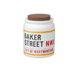 Baker Street  Candy Jars