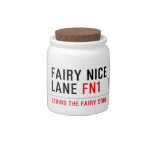 Fairy Nice  Lane  Candy Jars