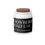 SNOWBERRY ROaD  Candy Jars
