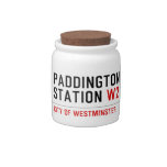 paddington station  Candy Jars
