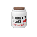 Henrietta  Place  Candy Jars