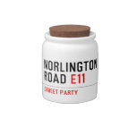 NORLINGTON  ROAD  Candy Jars