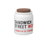 Sandwich Street  Candy Jars