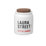 Laura Street  Candy Jars