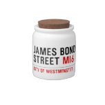 JAMES BOND STREET  Candy Jars