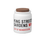 KING STREET  GARDENS  Candy Jars