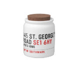 145 St. George's Road  Candy Jars