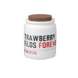 Strawberry Fields  Candy Jars