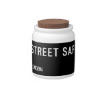 Street Safe  Candy Jars