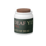 deaf  Candy Jars