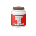 KEEP
 CALM
 AND
 DO
 AGSCIENCE  Candy Jars