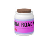 Martina Road #10  Candy Jars