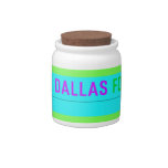 I Love Dallas  Candy Jars