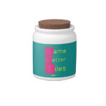 Game
 Letter
 Tiles  Candy Jars