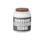 Happy
 Birthday
 Wei  Candy Jars