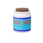 Alex and Josh  Candy Jars