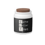 Game
 Letter
 Tiles  Candy Jars